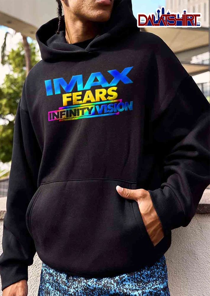 Imax Fears Infinity Vision colorful shirt