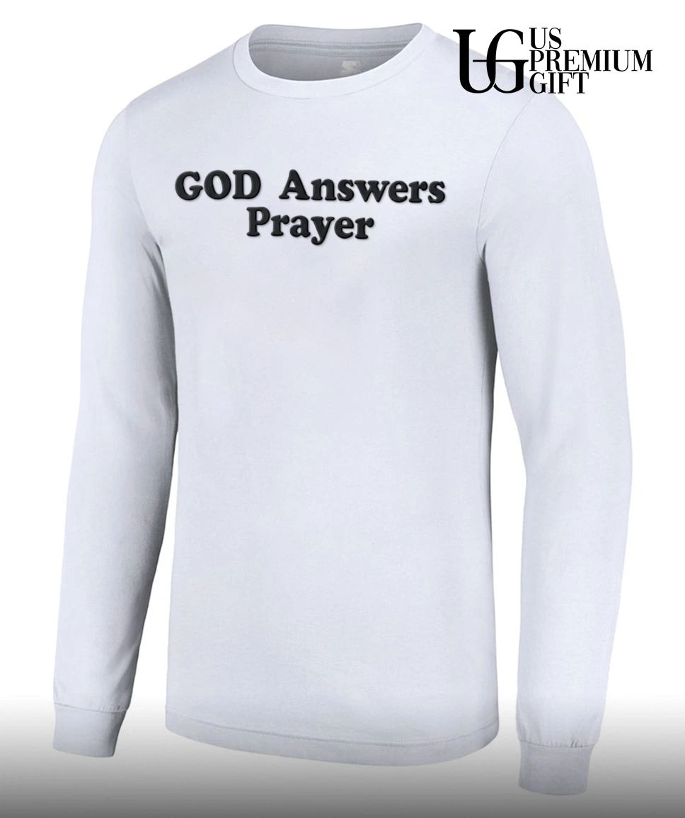 Bijan Robinson Falcons GOD Answers Prayer shirt