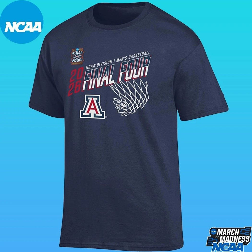 Arizona Wildcats MBB Final Four 2026 NCAA Division Basketball Shirt