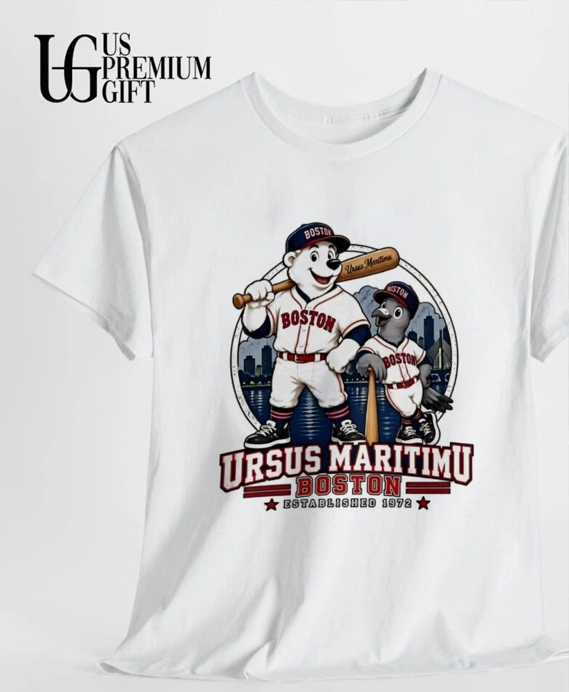 Polar Bear Pigeon Boston Red Sox Baseball Ursus Maritimu Est 1972 shirt
