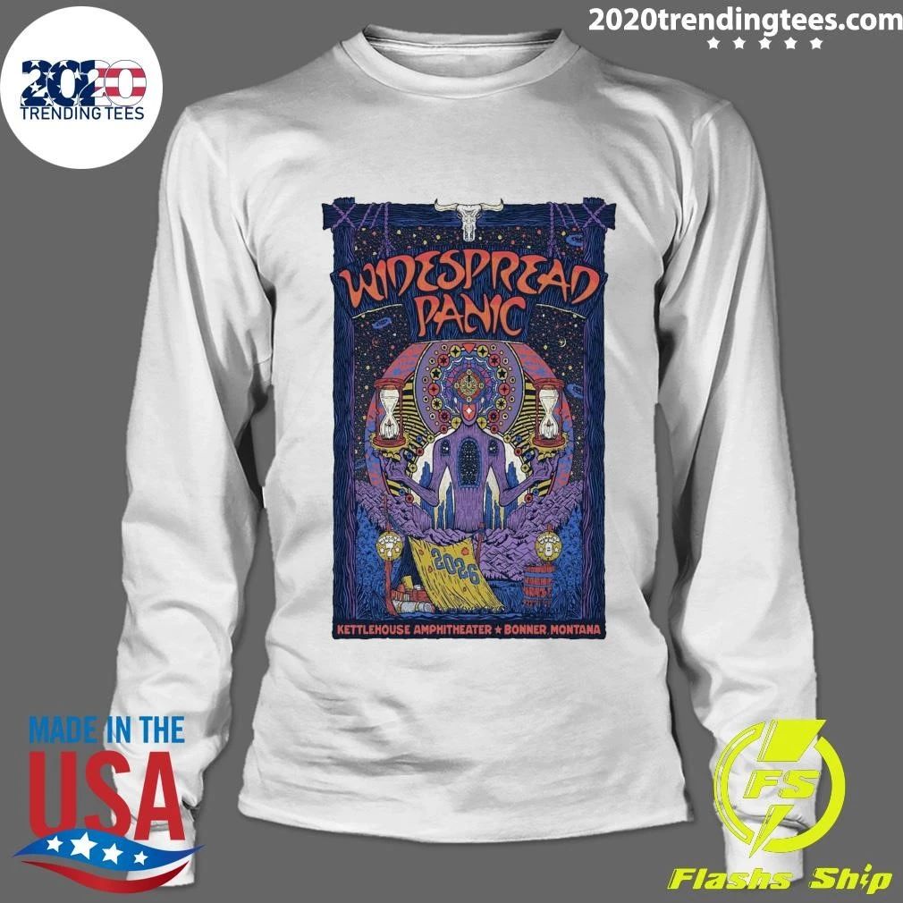 Widespread Panic Bonner MT July 7-8, 2026 Kettlehouse Amphitheater Bonner Montana Shirt
