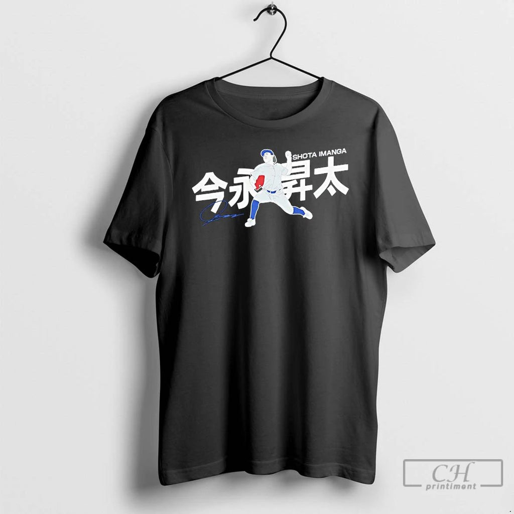 Classic Shota Imanga Chicago Cubs October Baseball Signature T Shirts Hoodie Longsleeve
