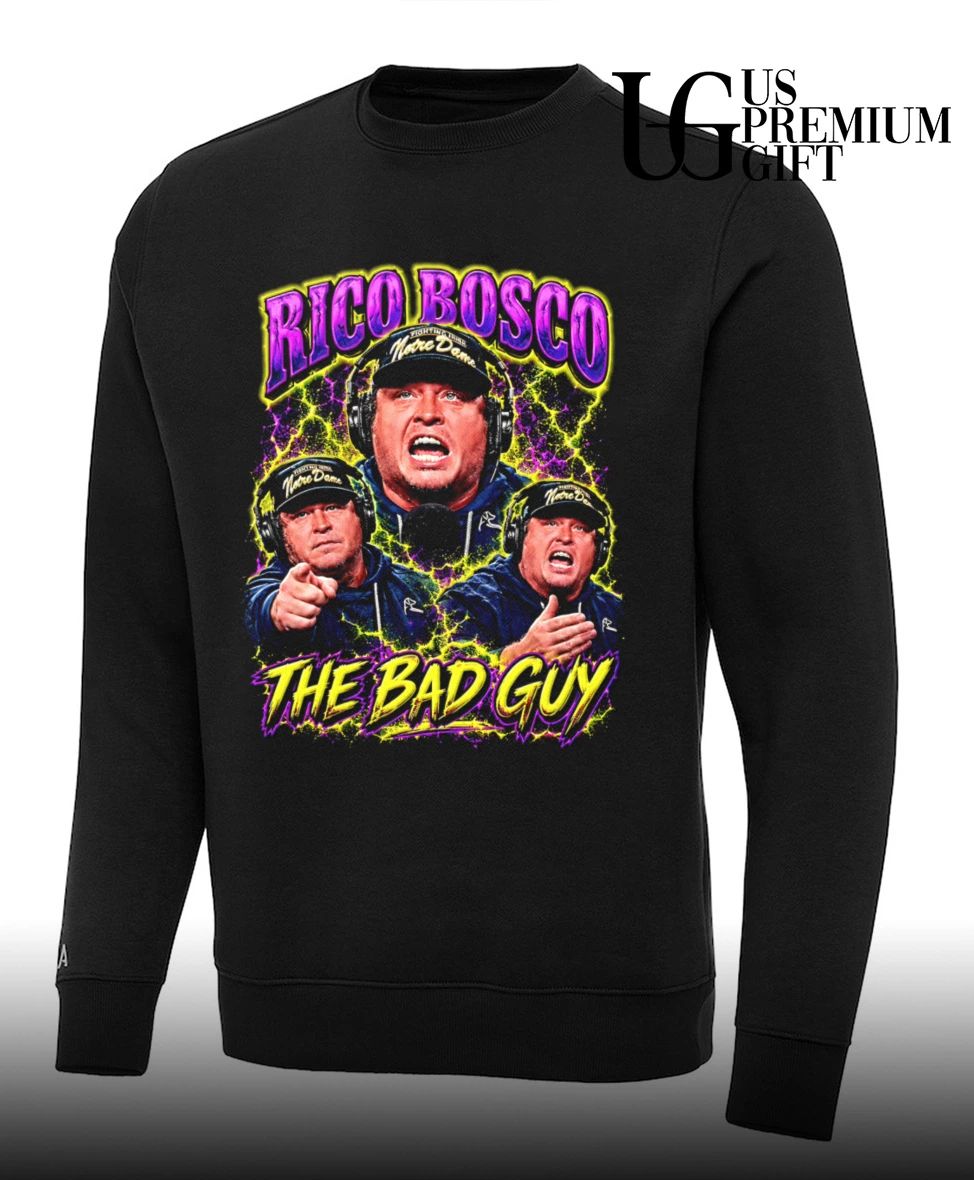 Rico Bosco The Bad Guy graphic shirt