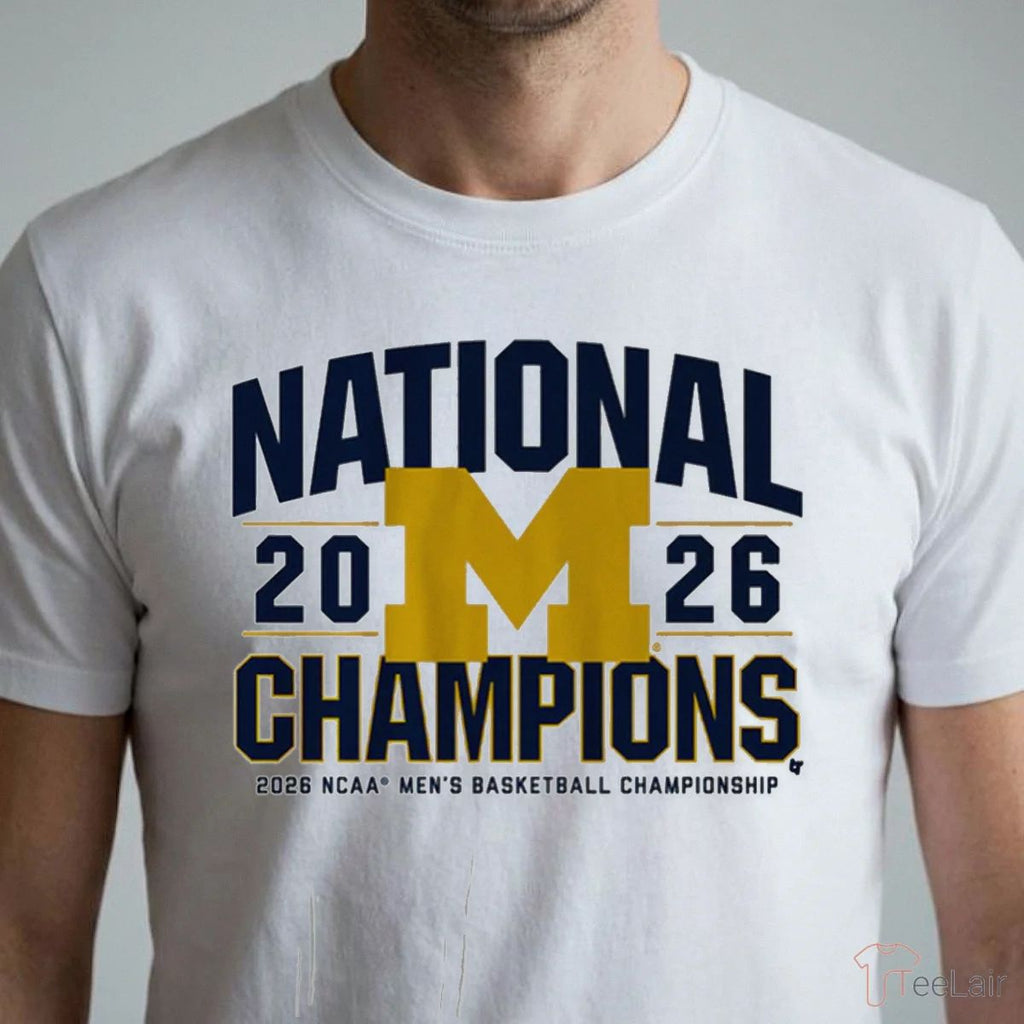 Michigan Wolverines MBB 2026 National Champions Classic Shirt