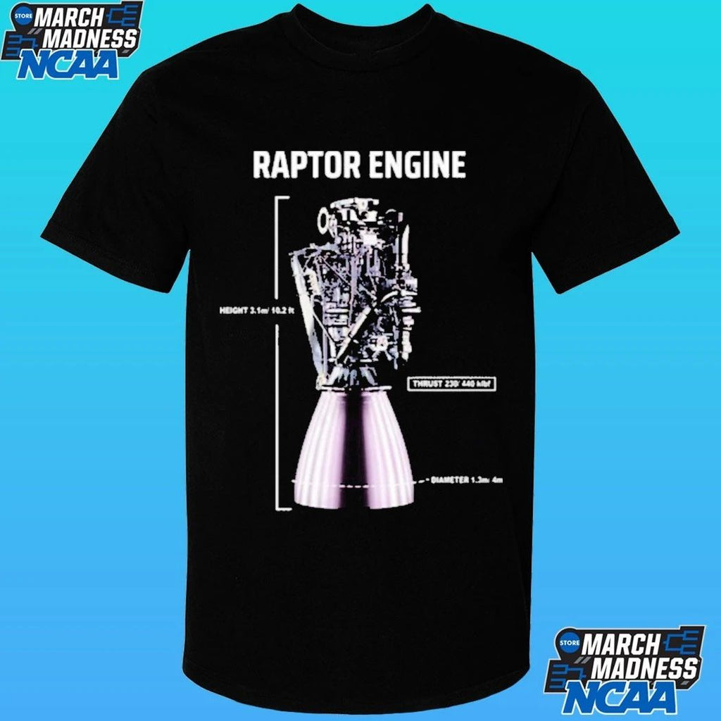 Elon Musk Raptor Engine Shirt