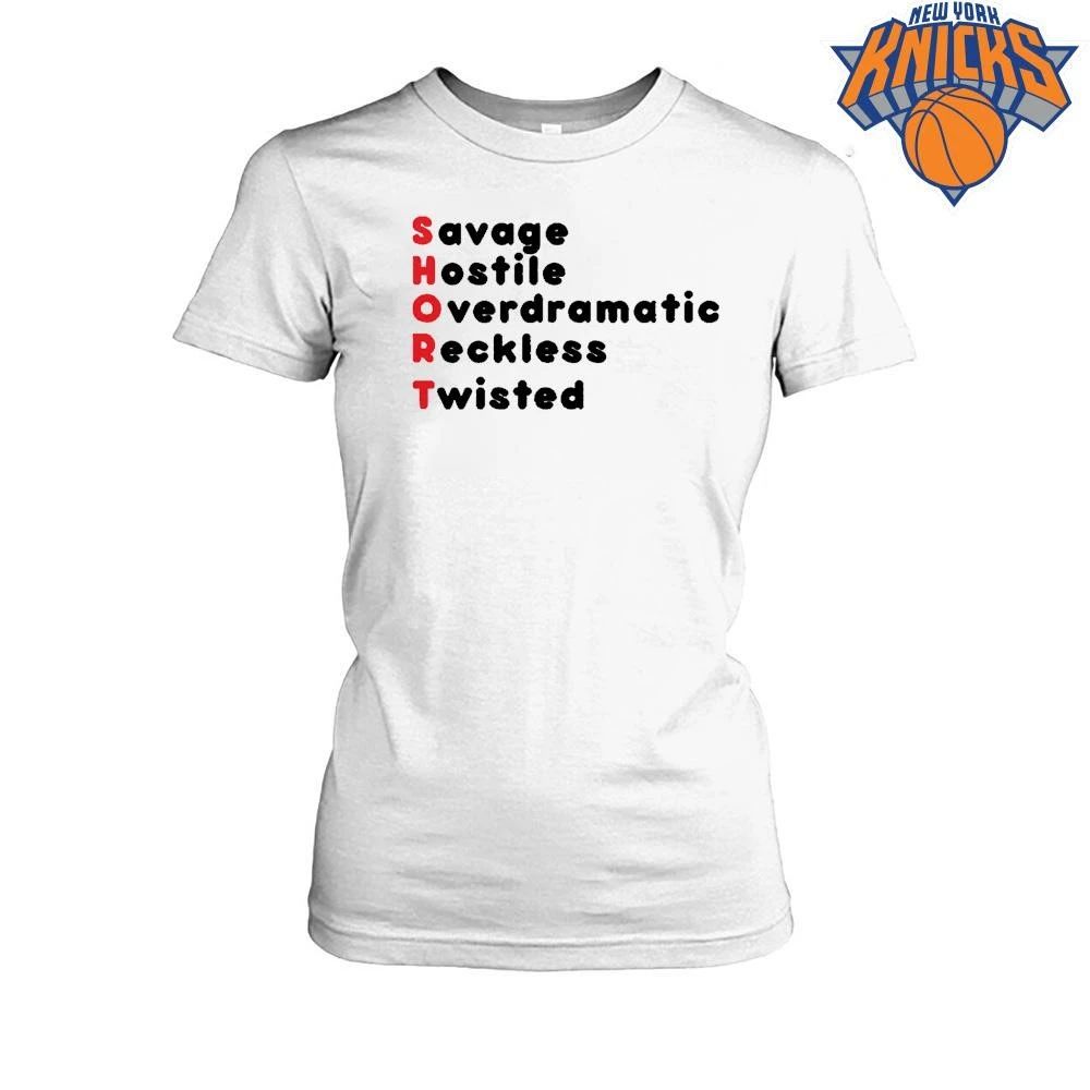 Savage Hostile Overdramatic Reckless Twisted SHORT Acronym shirt