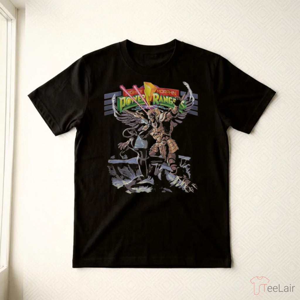 Mammoth Battle Mighty Morphin Power Rangers T-Shirt