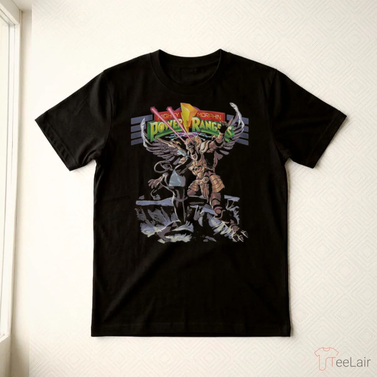 Mammoth Battle Mighty Morphin Power Rangers T-Shirt