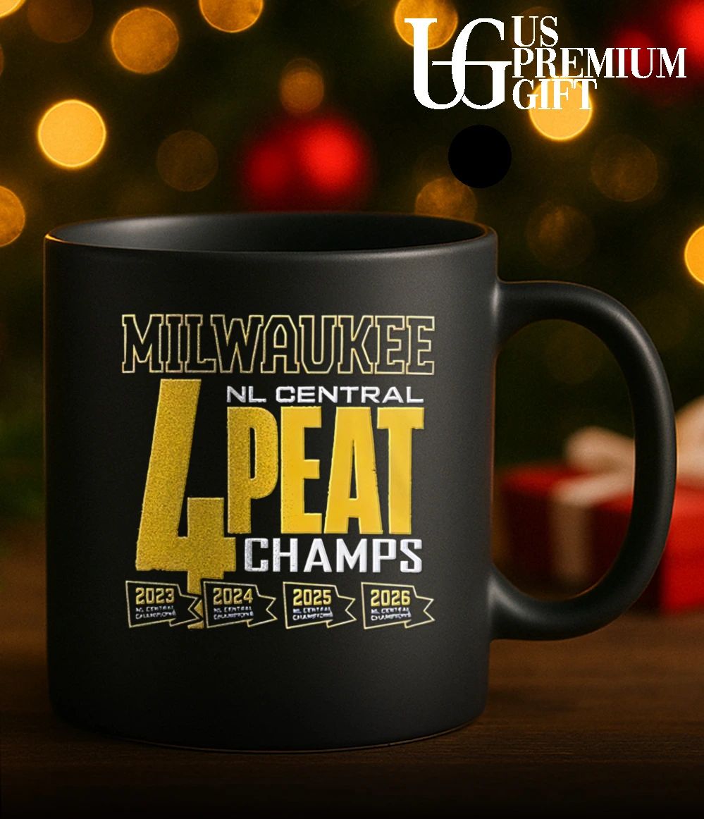 Division 4Peat NL Central Champions Milwaukee Brewers Win Our Way 2026 shirt