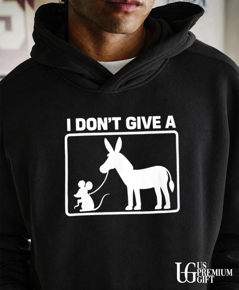 I don’t give a Rat walking Donkey Sarcastic shirt