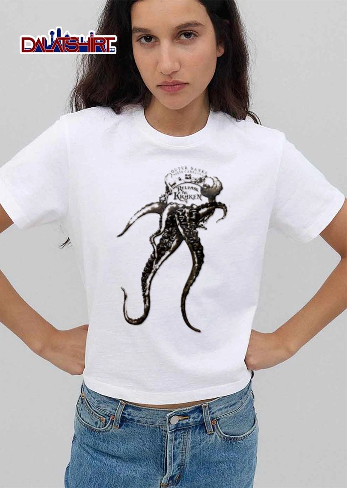 Outer Banks North Carolina Release The Kraken Octopus shirt