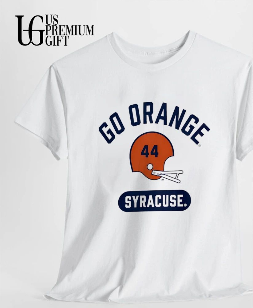 Syracuse Orange Go Orange helmet shirt