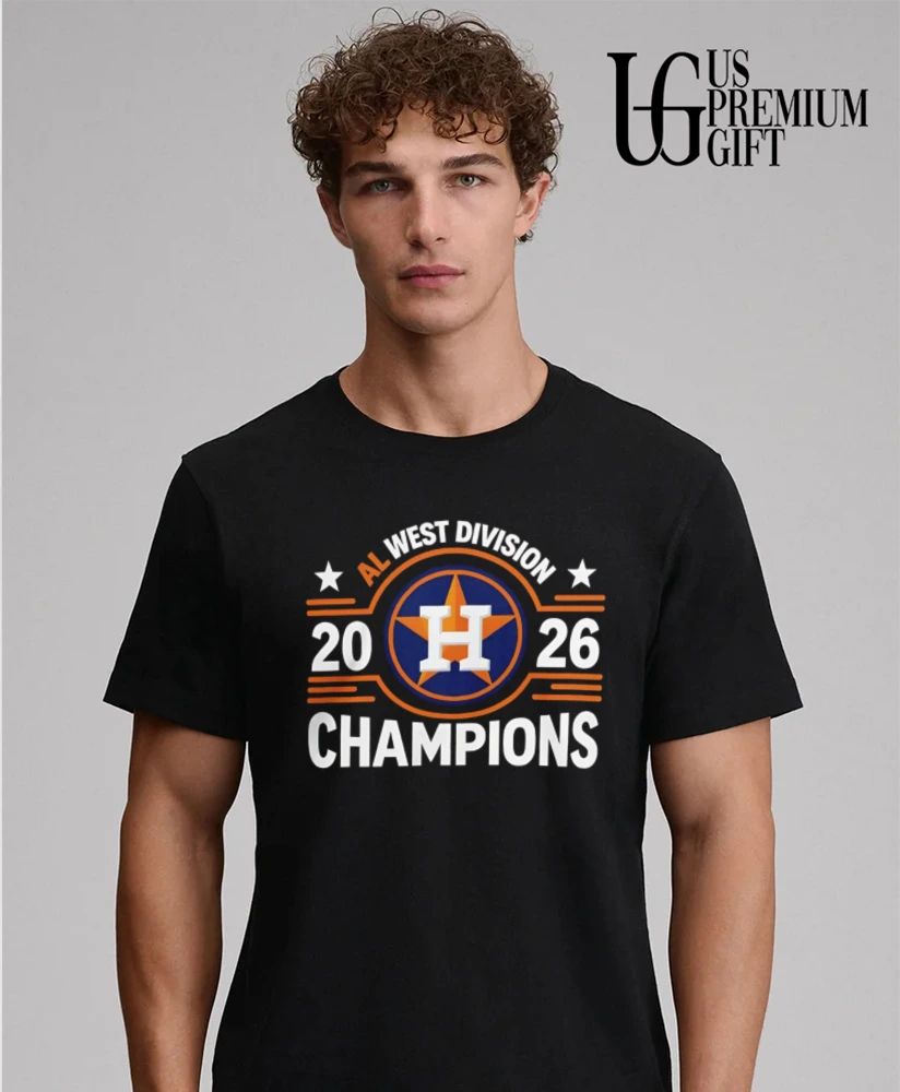 Houston Astros AL West Division Champions 2026 shirt