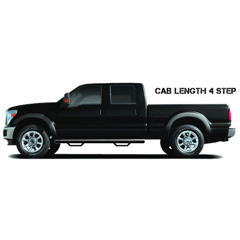N-Fab Nerf Step 2019 Dodge RAM 2500/3500 Crew Cab All Beds Gas/Diesel – Tex. Black – 3in