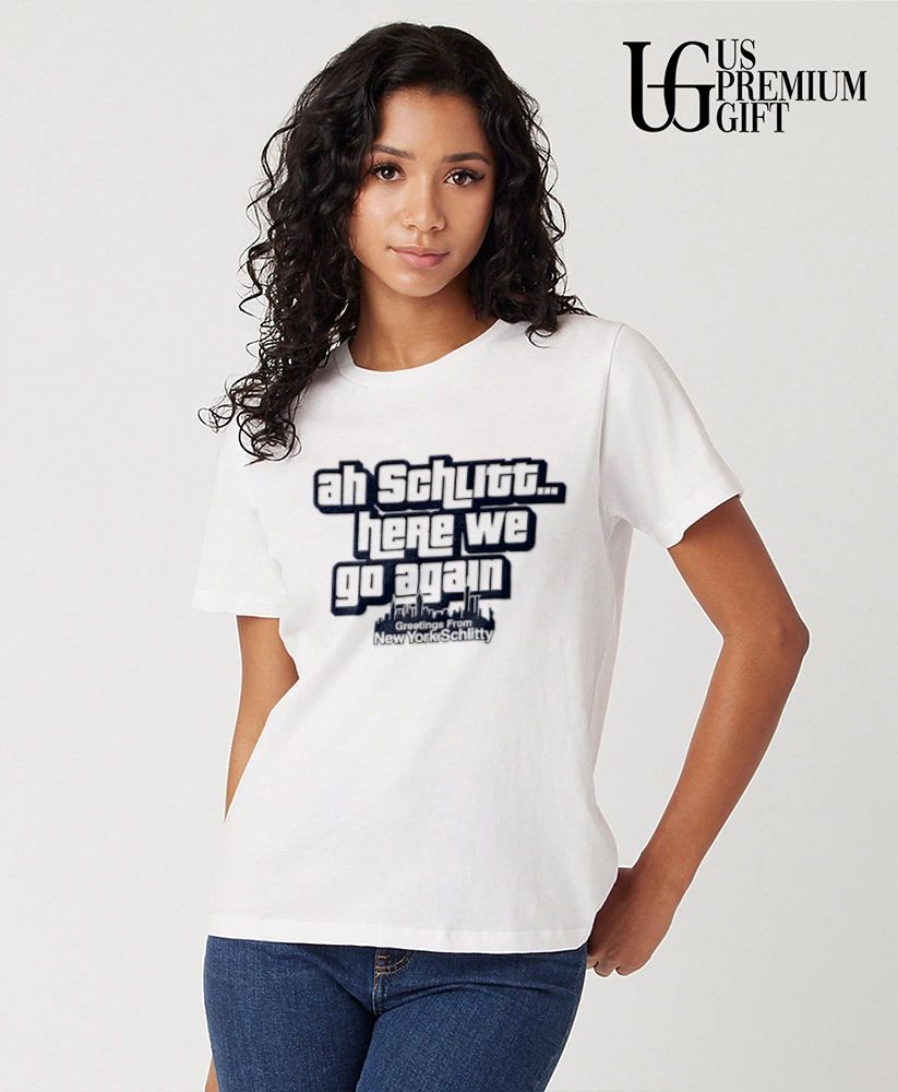 Cam Schlittler Ah Schlitt Here We Go Again New York Yankees baseball shirt