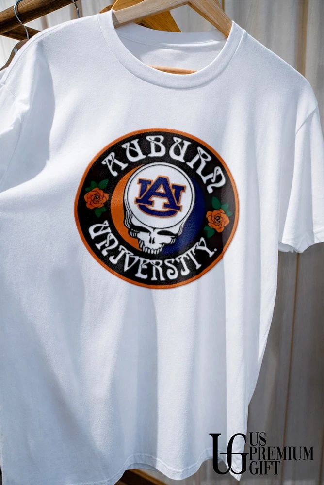 Auburn Tigers Grateful Dead Run For The Roses 2026 logo shirt