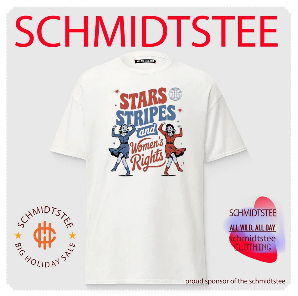 Stars Stripes and Women’s Rights 4th of July Equal Rights shirt