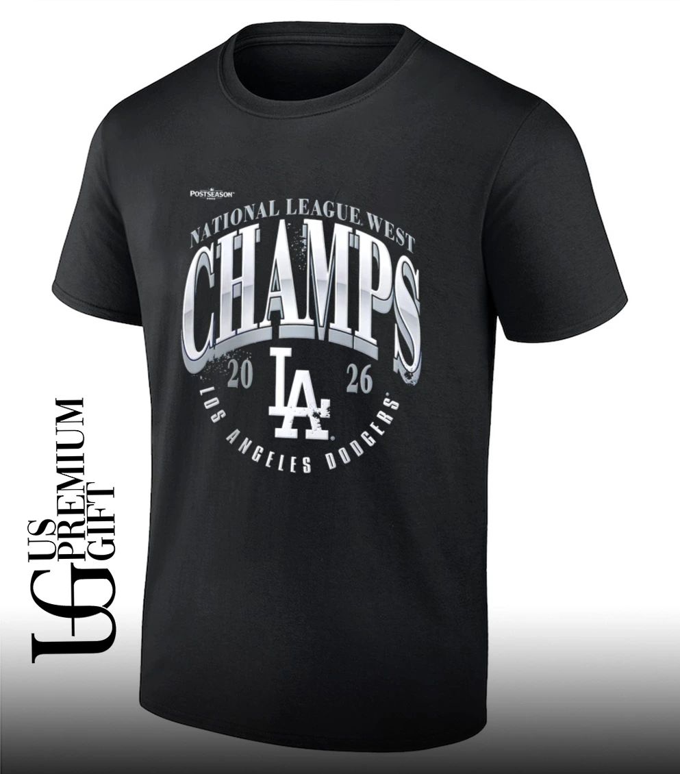 Los Angeles Dodgers 2026 NL West Division Champions Locker Room shirt