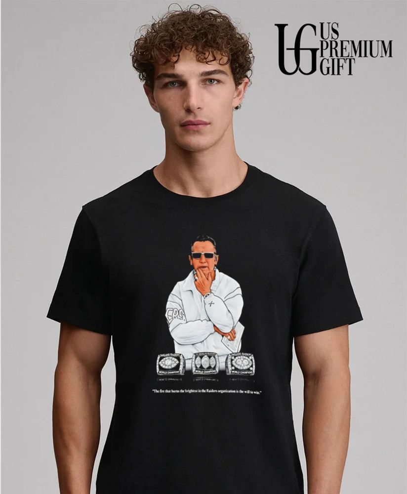 Maxx Crosby with Al Davis shirt