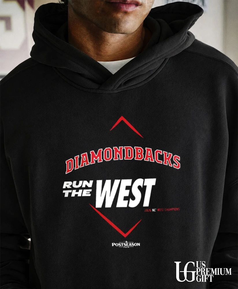 Run The West Arizona Diamondbacks 2026 NL West Division Champions shirt