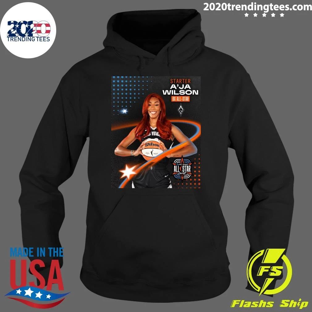 Starter A’ja Wilson Your Official 2026 AT&T WNBA All-Star Starters Shirt