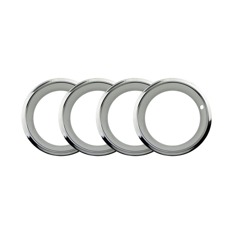 1964-81 GM 14 x 7 x 2.25 Rally Wheel Trim Ring Kit 4pc