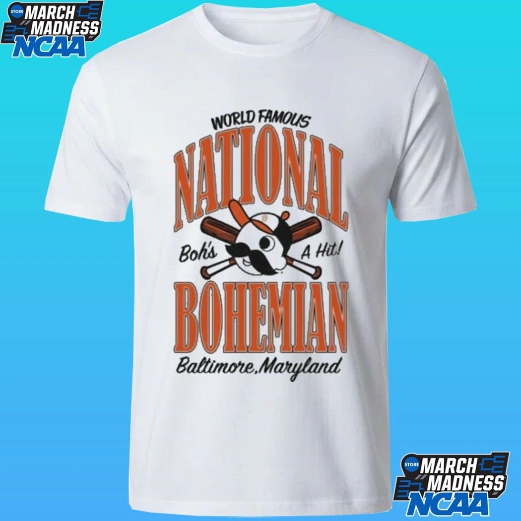 World Famous National Bohemian Bohs A Hit Baltimore Maryland Shirt