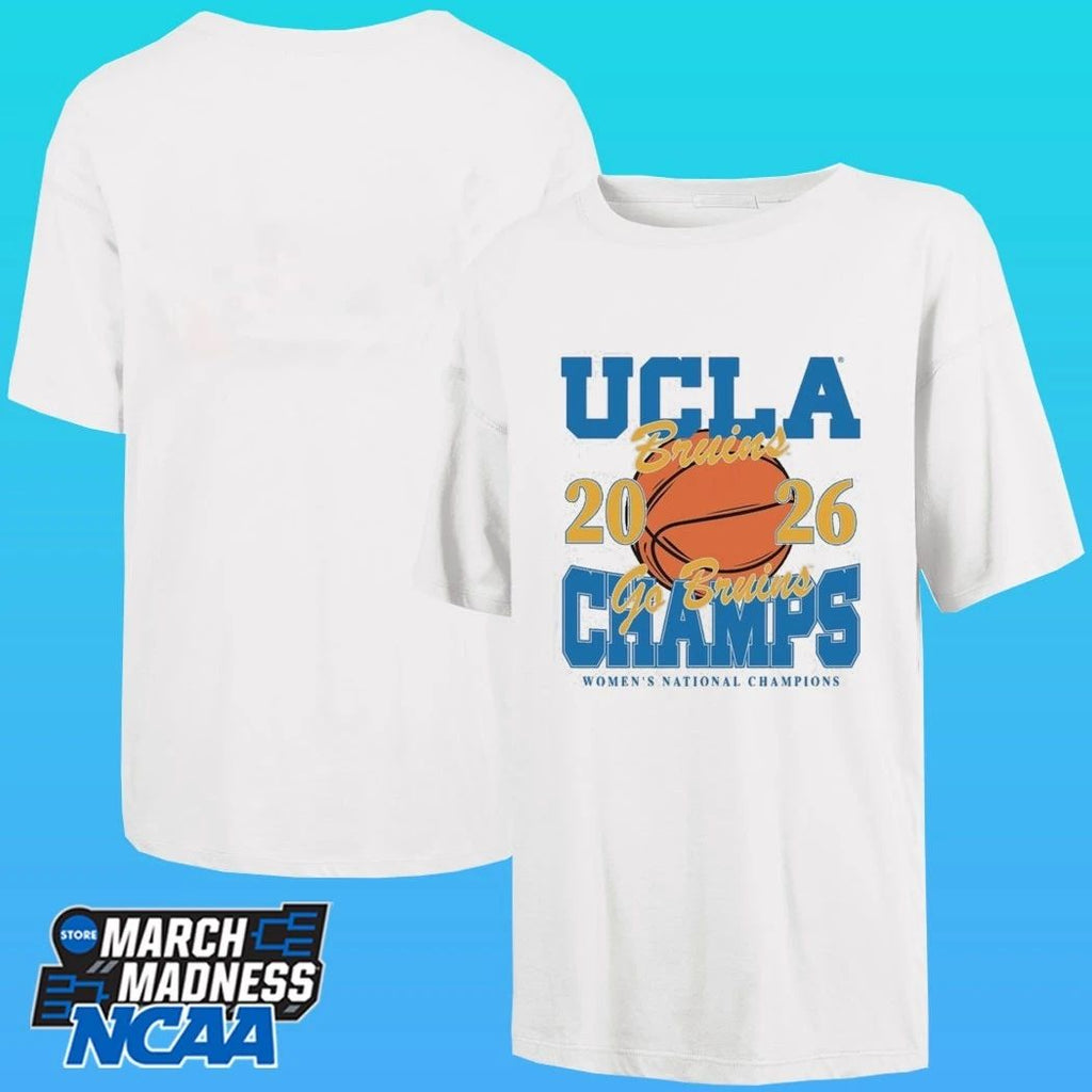 Ucla Bruins Gameday Couture Women’s 2026 NCAA Women’s Basketball National Champions Oversized Shirt