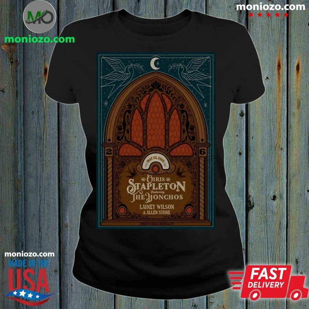 Original Chris Stapleton May 23 2026 In Nashville TN Poster Shirt