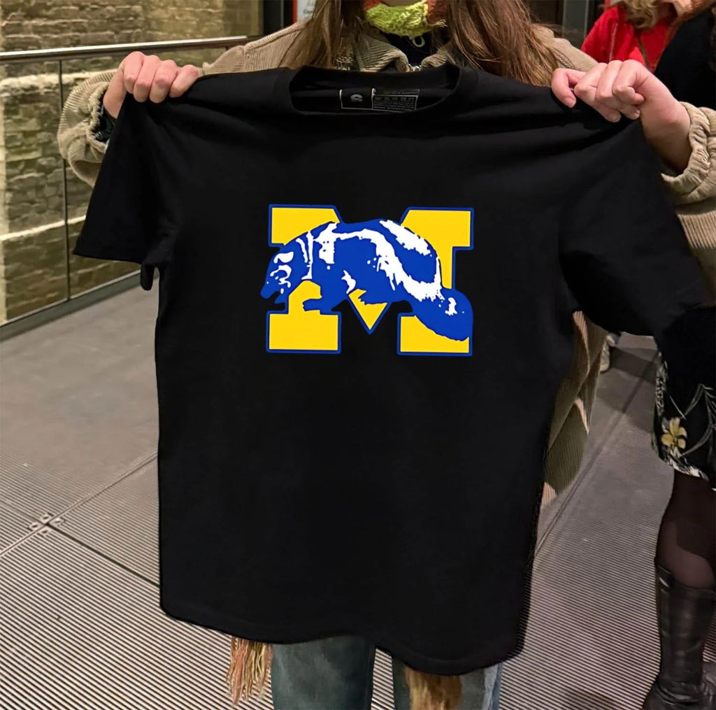 Michigan Wolverines Bear logo shirt