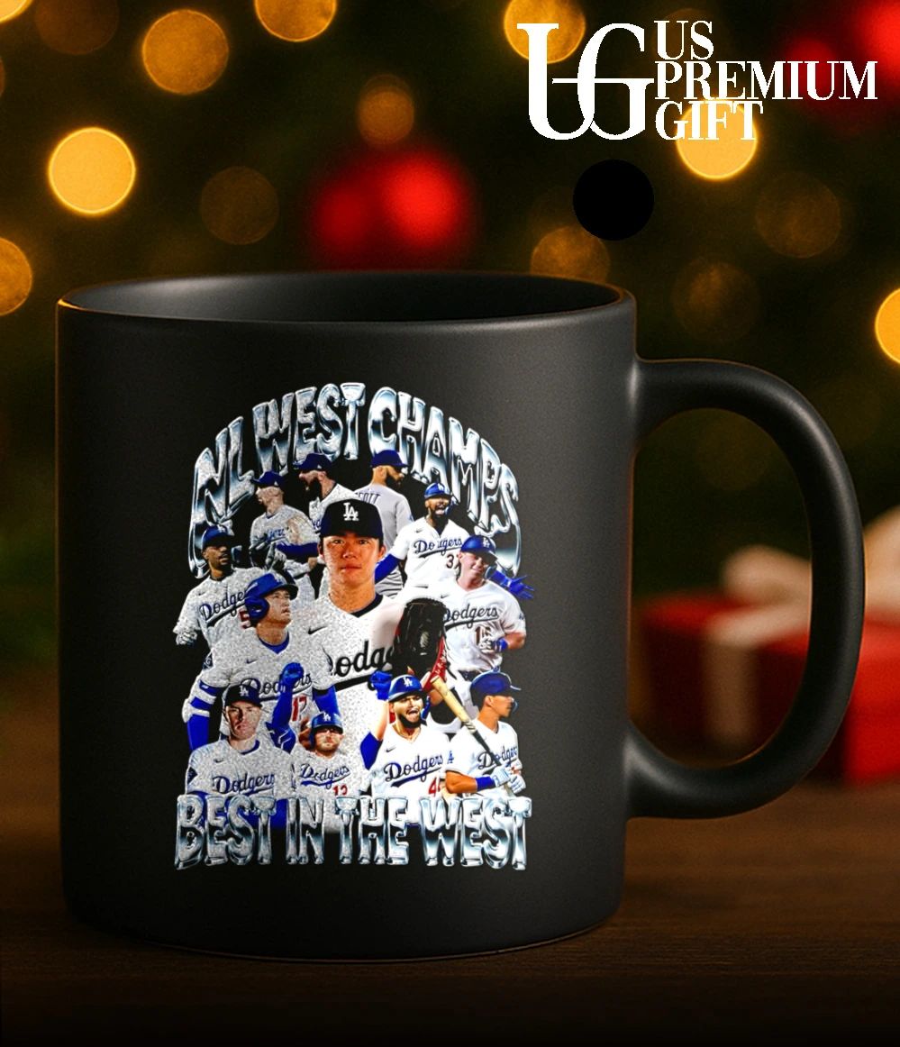 NL West Champs and Best in the West Los Angeles Dodgers baseball 2026 shirt