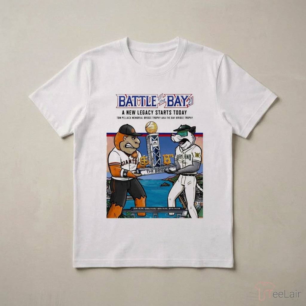 Oakland Ballers Vs San Francisco Giants Battle Of The Bay A New Legacy Starts Today Shirt
