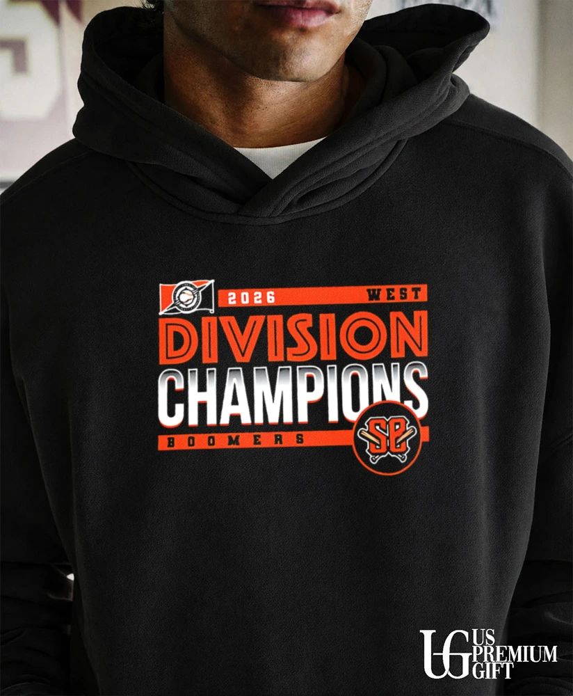 Schaumburg Boomers West Division Champions 2026 shirt