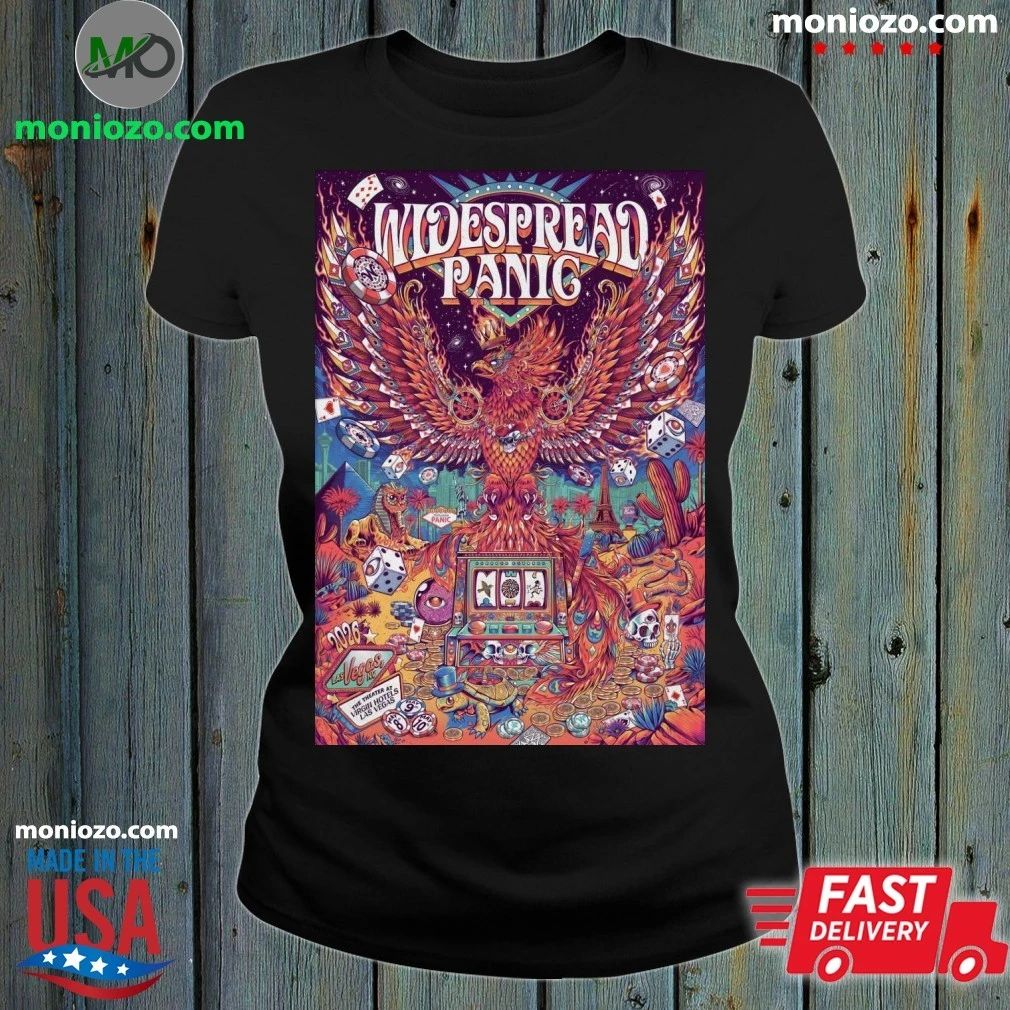 Widespread Panic Las Vegas NV Tour On May 8-10 2026 Poster Shirt