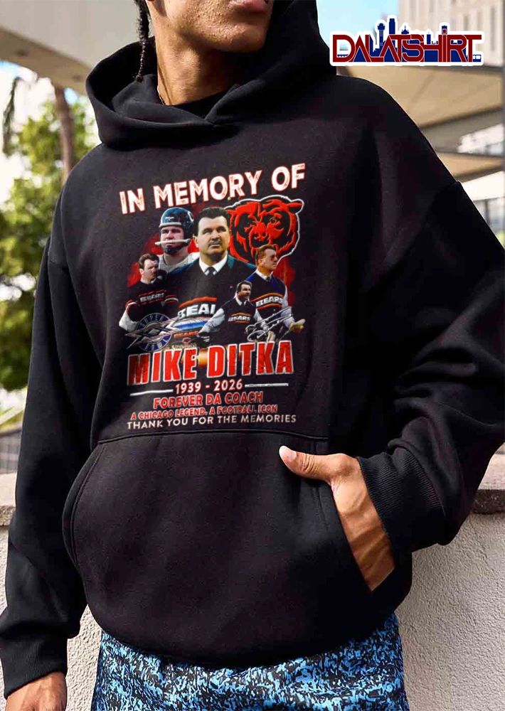 In Memory Of Forever Da Coach A Chicago Legend A Football Icon Thank You For The Memories shirt