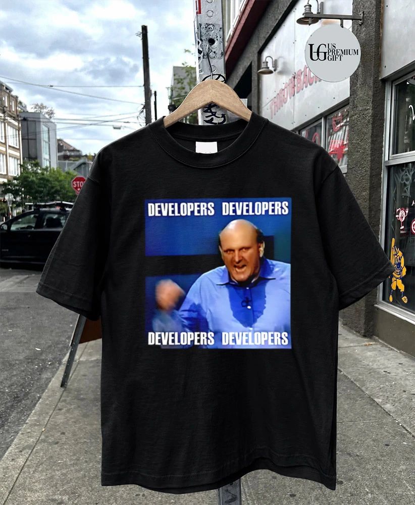 Steve Ballmer Developers meme shirt