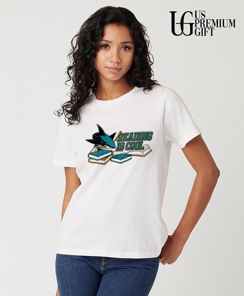 Reading Is Cool San Jose Sharks shirt