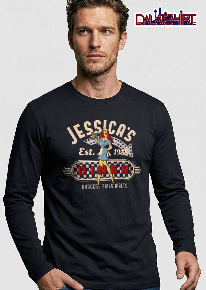 Jessicas Est 1988 Diner Burgers Fries Malts shirt