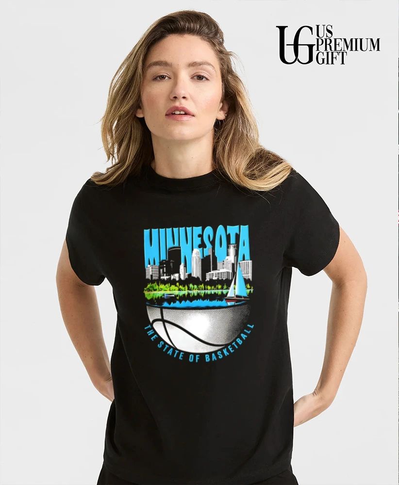 Minnesota The State Of Basketball NBA Minneapolis shirt