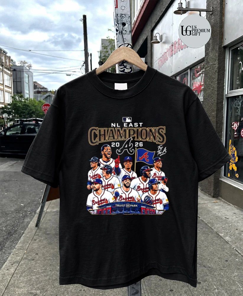 Atlanta Braves 2026 NL East Champions Baseball Team shirt