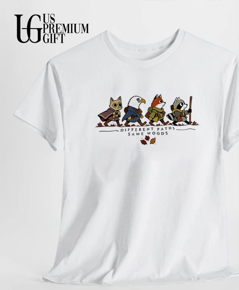 Different Paths Same Woods Root Game shirt