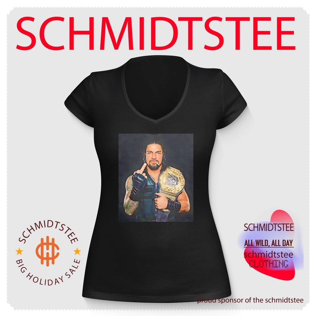Roman Reigns middle finger shirt