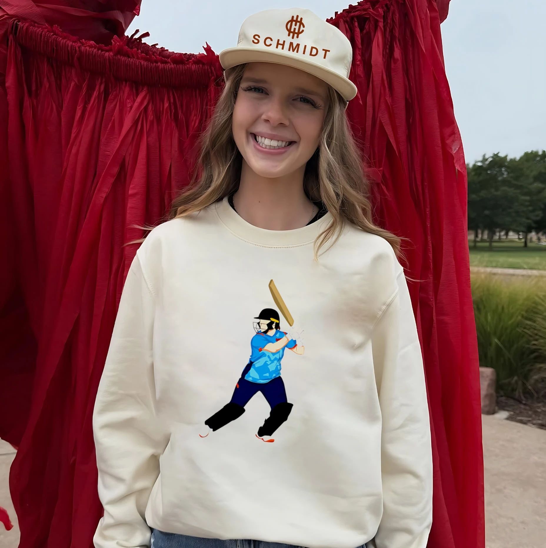 Alice Capsey Delhi Capitals Cricket WPL shirt