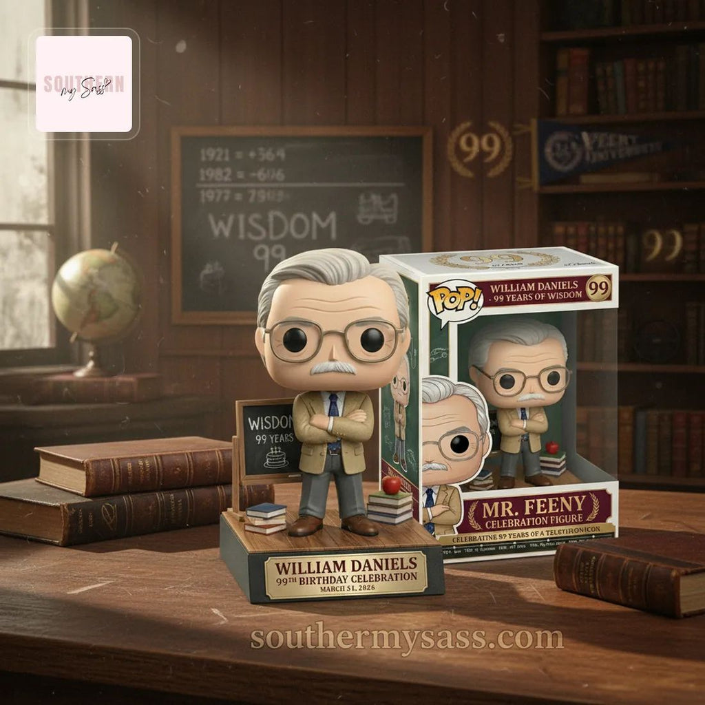 William Daniels Mr. Feeny 99th Birthday Celebration Pop Figure Doll