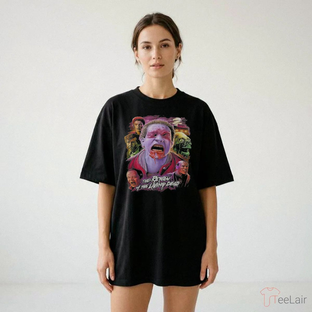 Return Of The Living Dead I Can Smell Your Brains Ladies T-Shirt