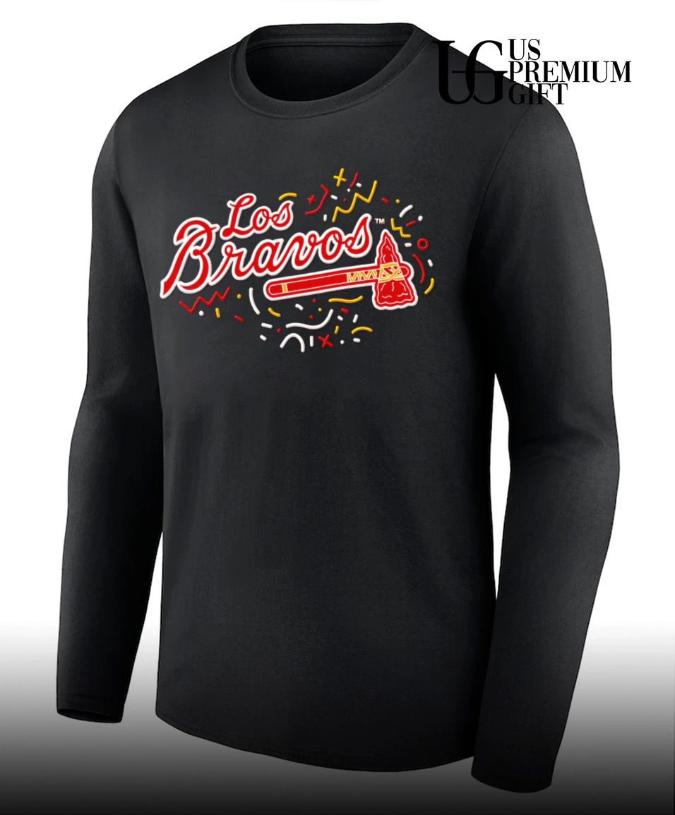 Atlanta Braves Los Bravos Night 2026 logo shirt