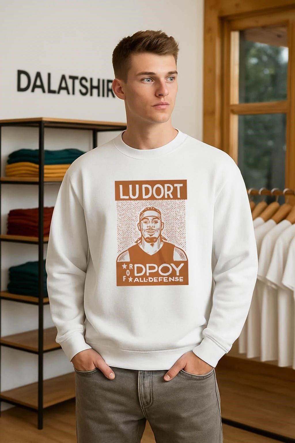 Lu dort for dpoy all defense shirt