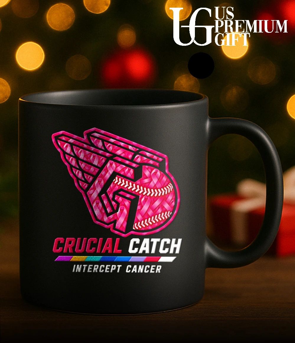 Cleveland Guardians Crucial Catch Intercept Cancer 2026 logo shirt