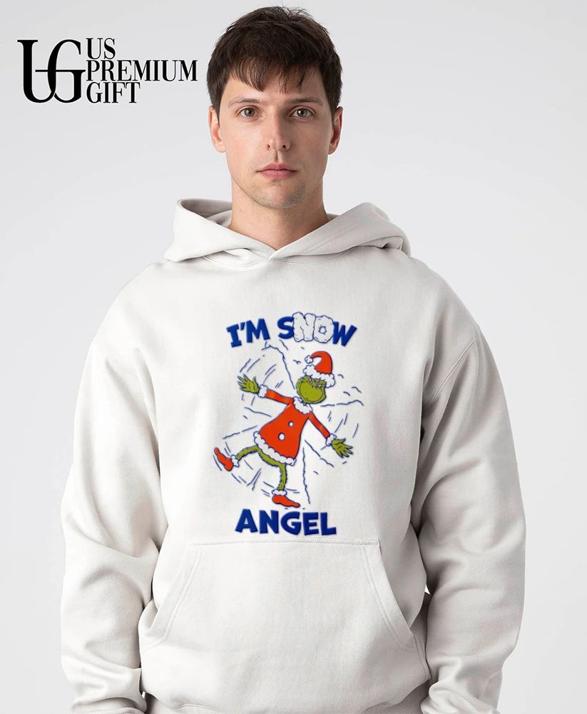 Grinch Christmas I am Snow Angel shirt