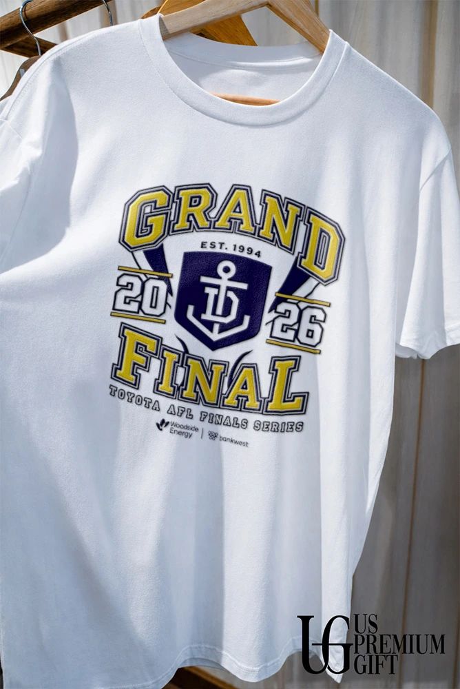 Fremantle Dockers 2026 Grand Final Toyota AFL Finals Series shirt